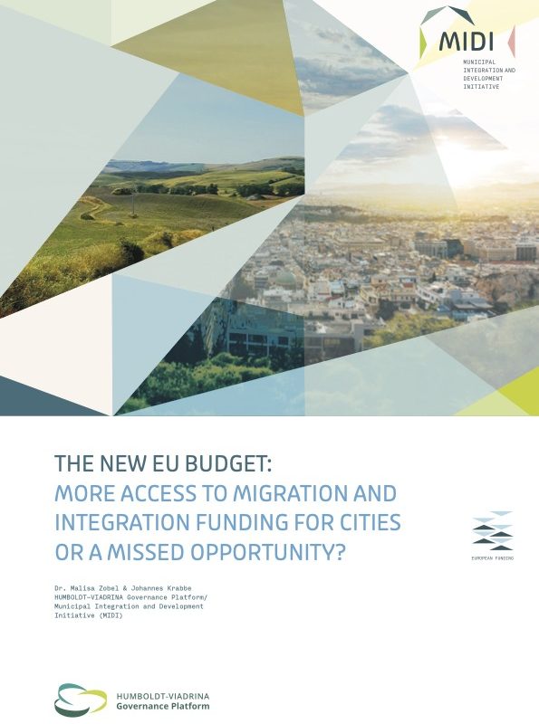 European municipalities take direct responsibility for the reception and integration of migrants and refugees. Yet they are notoriously underfunded and excluded from most EU decisions on asylum and migration policy. This policy brief sheds light on the complexity, effort and prospects of accessing EU funding for reception and integration costs in municipalities. We provide an overview of the different EU funding mechanisms in this area, the basic functioning of the funds and the controversial debates around the current EU budget 2021-2027. Given the persistent shortcomings in terms of access to and participation of municipalities in the programming of funds, we conclude the policy brief with some recommendations.