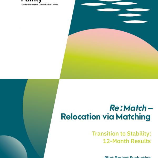 Berlin Governance Platform Pairity Re:Match - Relocation via Matching Transition to Stability: 12-Month Results Pilot Project Evaluation January 2025